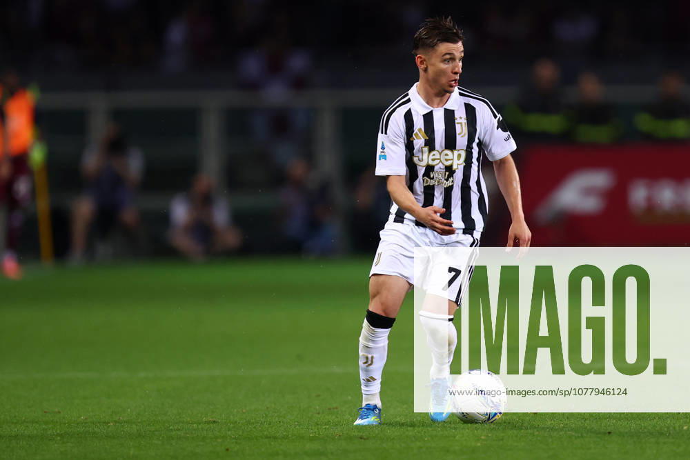 Torino Fc - Juventus Fc Francisco Conceicao of Juventus Fc in action during the Serie A match beetween Torino Fc and Juventus Fcat Stadio Olimpico on May 24, 2026 in Turin, Italy . Torino Stadio Olimpico Italy