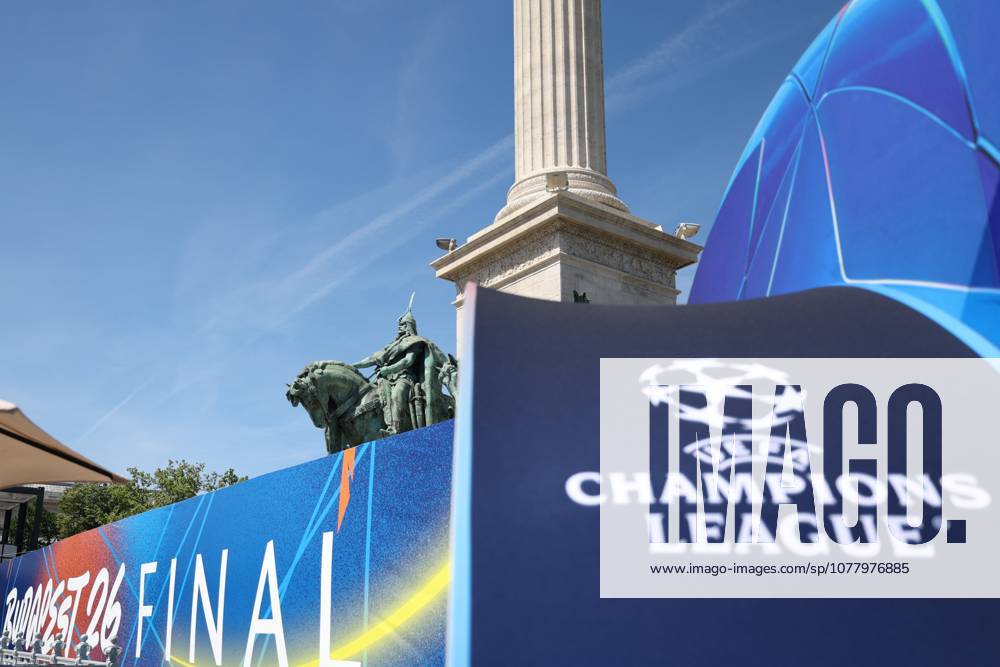 SOCCER - 2025-2026 UEFA Champions League final , Paris vs Arsenal General view of the fan zone ahead of the 2025-2026 UEFA Champions League Final between Paris and Arsenal in Budapest, showing crowds and pre match atmosphere Budapest Puskas Arena ,Budapest Puskas Arena Hungary