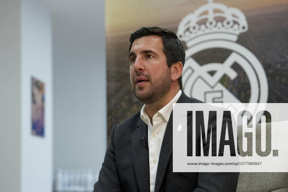 Enrique Riquelme attends an interview for Europa Press at his Electoral Headquarters at Paseo de la Castellana on May 29, 2026, in Madrid, Spain. Madrid Spain - ZUMAa181 20260529_zaa_a181_002