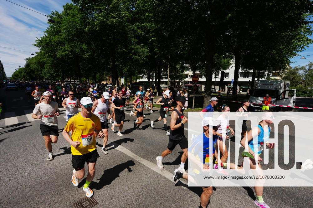 STOCKHOLM, SWEDEN 20260530 Runners during the Stockholm marathon on Saturday STOCKHOLM SWEDEN