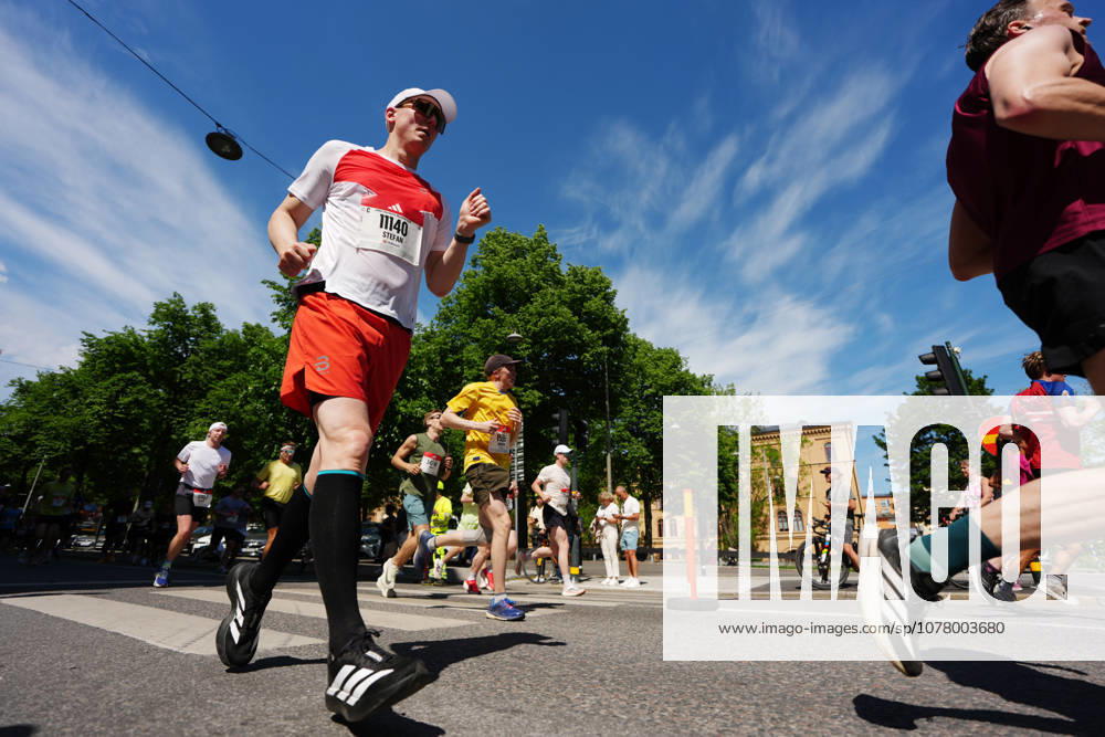 STOCKHOLM, SWEDEN 20260530 Runners during the Stockholm marathon on Saturday STOCKHOLM SWEDEN