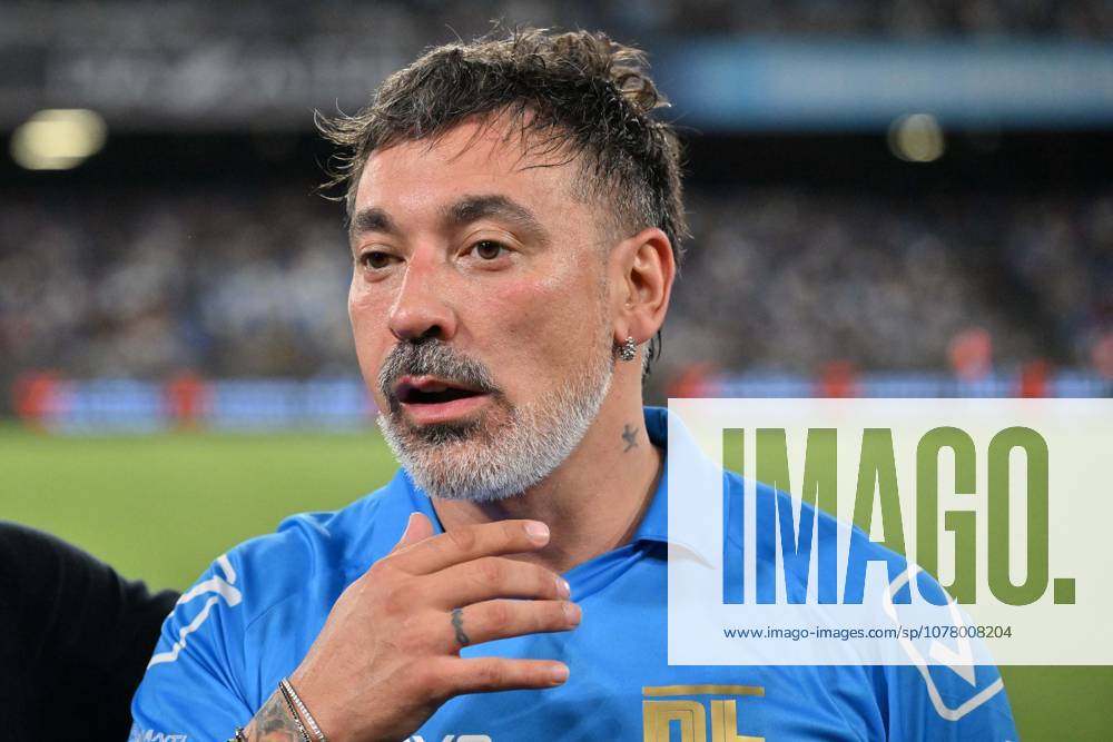 Foto IPP Felice De Martino Napoli 26 05 2026 calcio partita di beneficenza La Notte dei Leoni Napoli Legends-World Legends nella foto Ezequiel Lavezzi Italy Photo Press World Copyright Napoli italy Italia ITALY