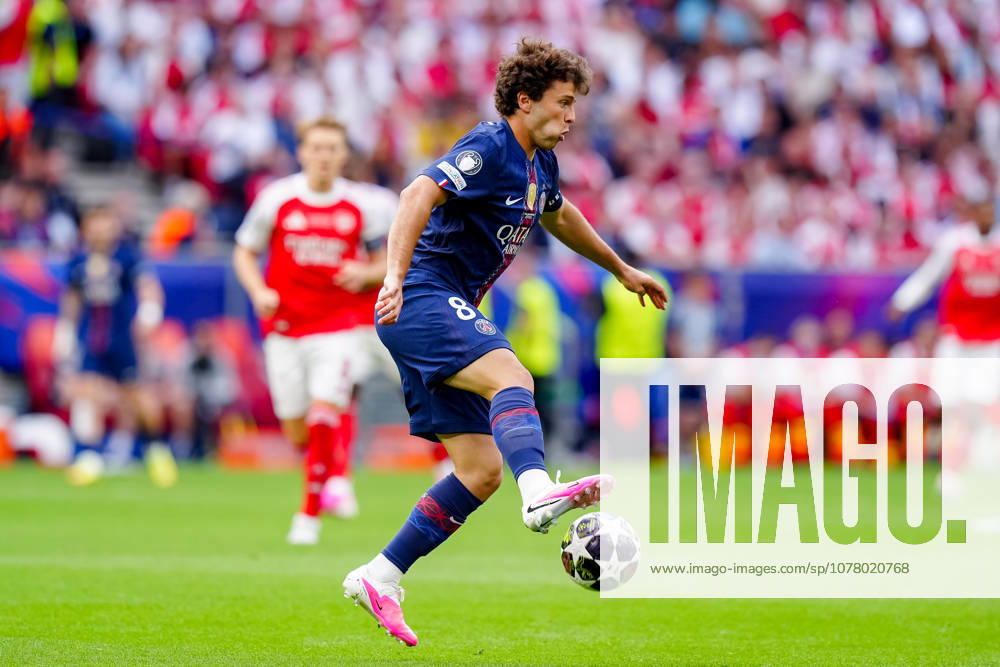 Paris Saint-Germain v Arsenal FC - UEFA Champions League Final 2026 Joao Neves of Paris Saint-Germain FC during the UEFA Champions League Final match between Paris Saint-Germain FC and Arsenal FC at Puskas Arena on May 30, 2026 in Budapest, Hungary Budapest Puskas Arena Hungary Hungary