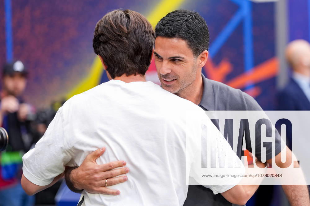 Paris Saint-Germain v Arsenal FC - UEFA Champions League Final 2026 Mikel Arteta Head Coach of Arsenal FC during the UEFA Champions League Final match between Paris Saint-Germain FC and Arsenal FC at Puskas Arena on May 30, 2026 in Budapest, Hungary Budapest Puskas Arena Hungary Hungary
