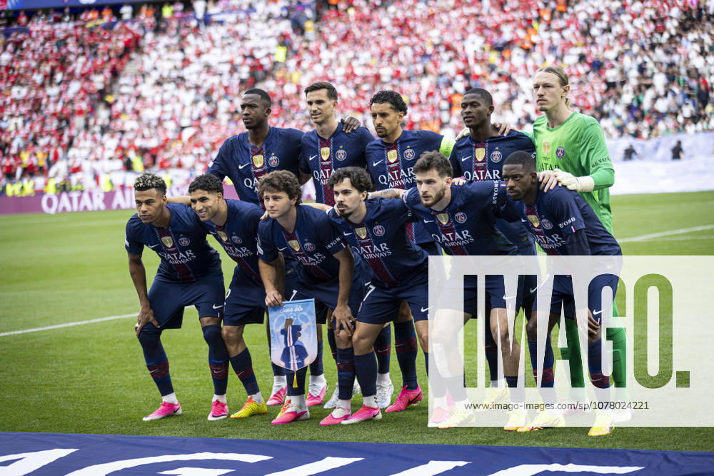Football: Finale EUFA Champions League 2025-2026 - Paris Saint Germanin (PSG) V Arsenal - Puskas ArÃ na de Budapest Hongrie - 30 05 2026 Photo equipe Paris Saint Germain (PSG)