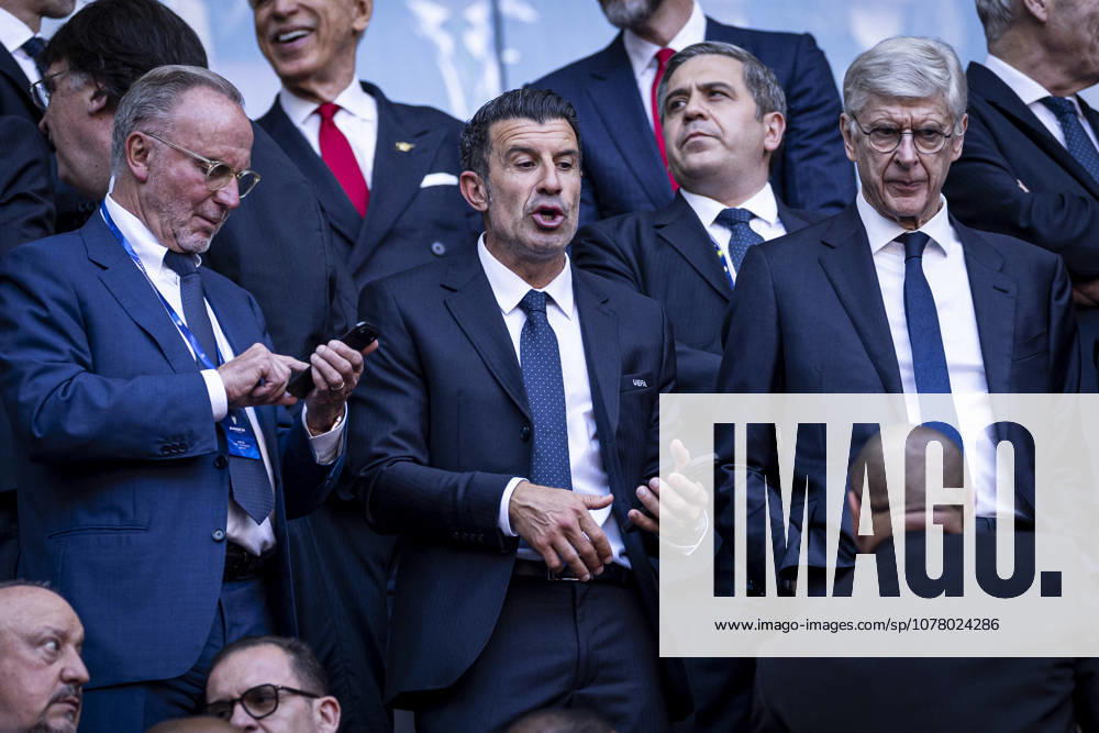 Football: Finale EUFA Champions League 2025-2026 - Paris Saint Germanin (PSG) V Arsenal - Puskas Arà na de Budapest Hongrie - 30 05 2026 Luis Figo