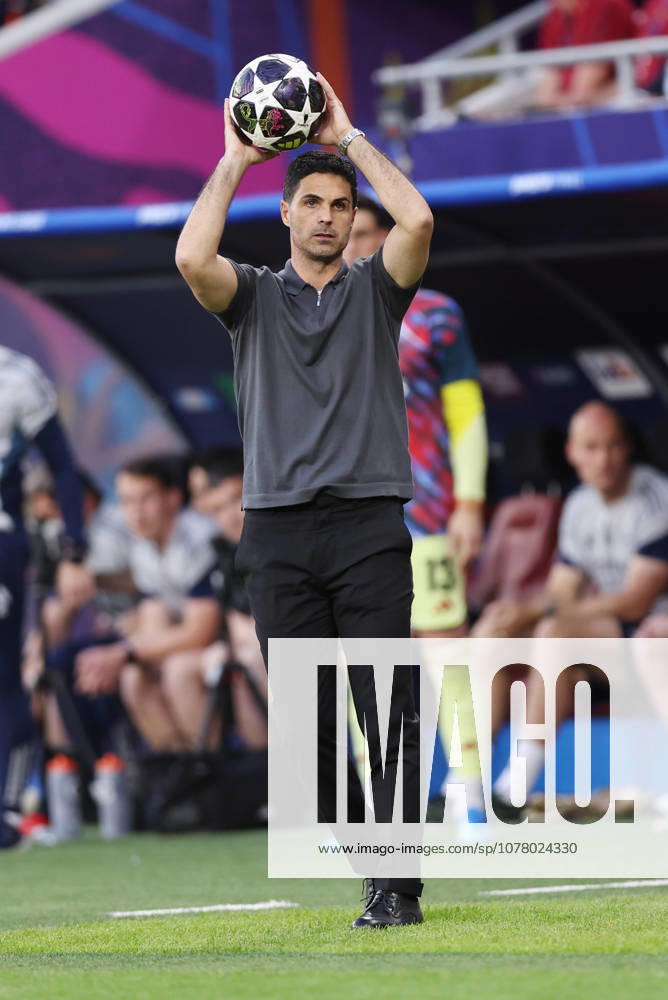 Budapest, Hungary, 30th May 2026. Mikel Arteta manager of Arsenal during the Paris Saint Germain vs Arsenal UEFA Champions League Final match at Puskas Arena, Budapest. Picture credit should read: David Klein Sportimage . SPI_118_DK_PSG_Arsenal SPI-4828-0116