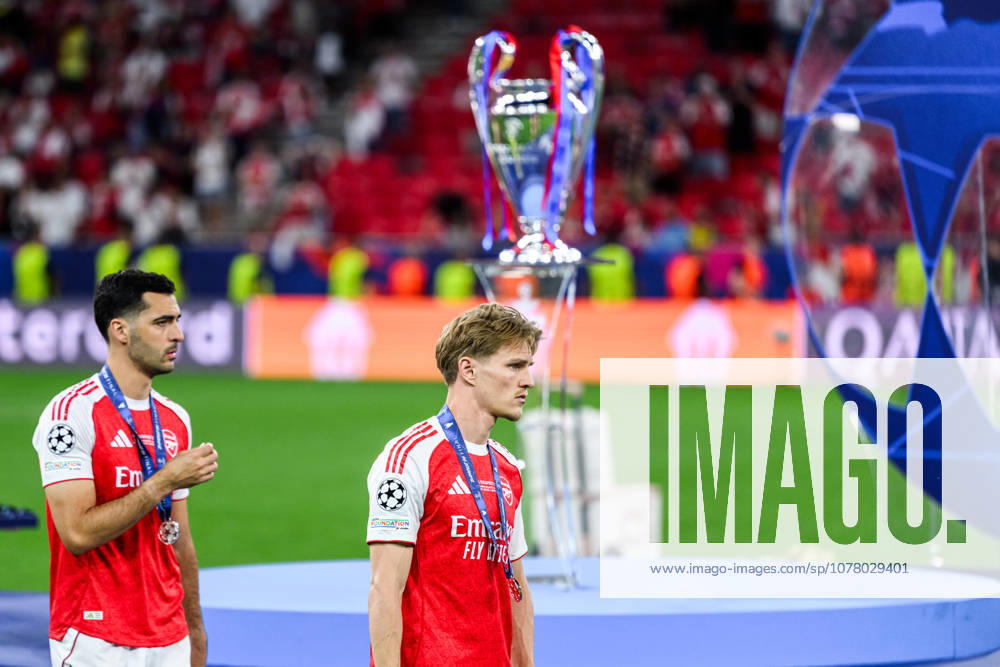 Viktor Gyökeres of Arsenal looks dejected after the UEFA Champions League final match between Paris Saint Germain and Arsenal on May 30, 2026 in Budapest Photo Maxim Thore BILDBYRAN kod MT MT1056 fotboll football soccer fotball uefa champions league champions league paris saint germain arsenal bbeng depp