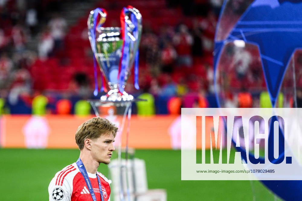 Viktor Gyökeres of Arsenal looks dejected after the UEFA Champions League final match between Paris Saint Germain and Arsenal on May 30, 2026 in Budapest Photo Maxim Thore BILDBYRAN kod MT MT1056 fotboll football soccer fotball uefa champions league champions league paris saint germain arsenal bbeng depp