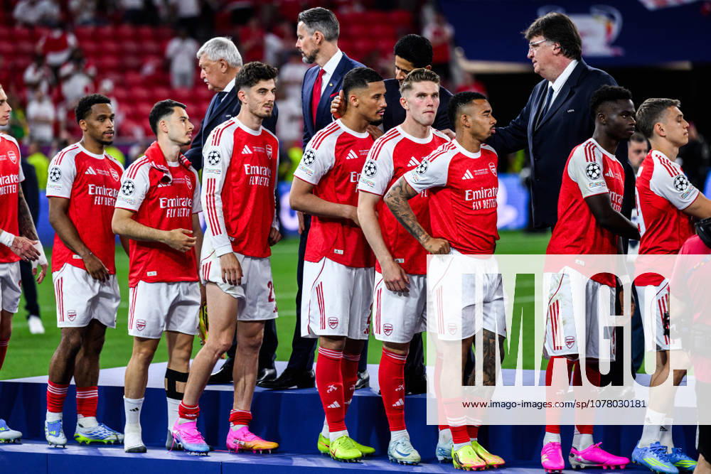 Viktor Gyökeres of Arsenal looks dejected after the UEFA Champions League final match between Paris Saint Germain and Arsenal on May 30, 2026 in Budapest Photo Maxim Thore BILDBYRAN kod MT MT1056 fotboll football soccer fotball uefa champions league champions league paris saint germain arsenal bbeng depp