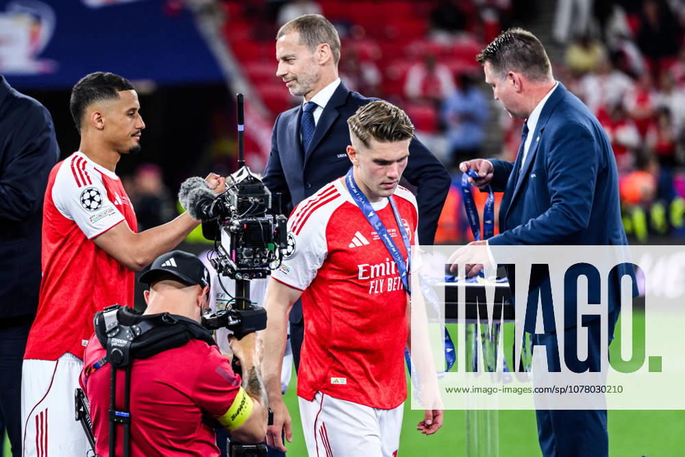Viktor Gyökeres of Arsenal looks dejected after the UEFA Champions League final match between Paris Saint Germain and Arsenal on May 30, 2026 in Budapest Photo Maxim Thore BILDBYRAN kod MT MT1056 fotboll football soccer fotball uefa champions league champions league paris saint germain arsenal bbeng depp