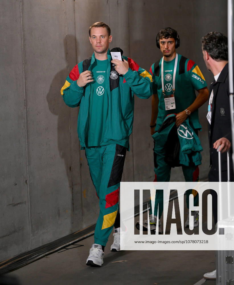 Test match World Cup 2026 in Mainz Germany Finland 31 05 2026 Arrival of the German team at the stadium, goalkeeper Manuel Neuer Germany