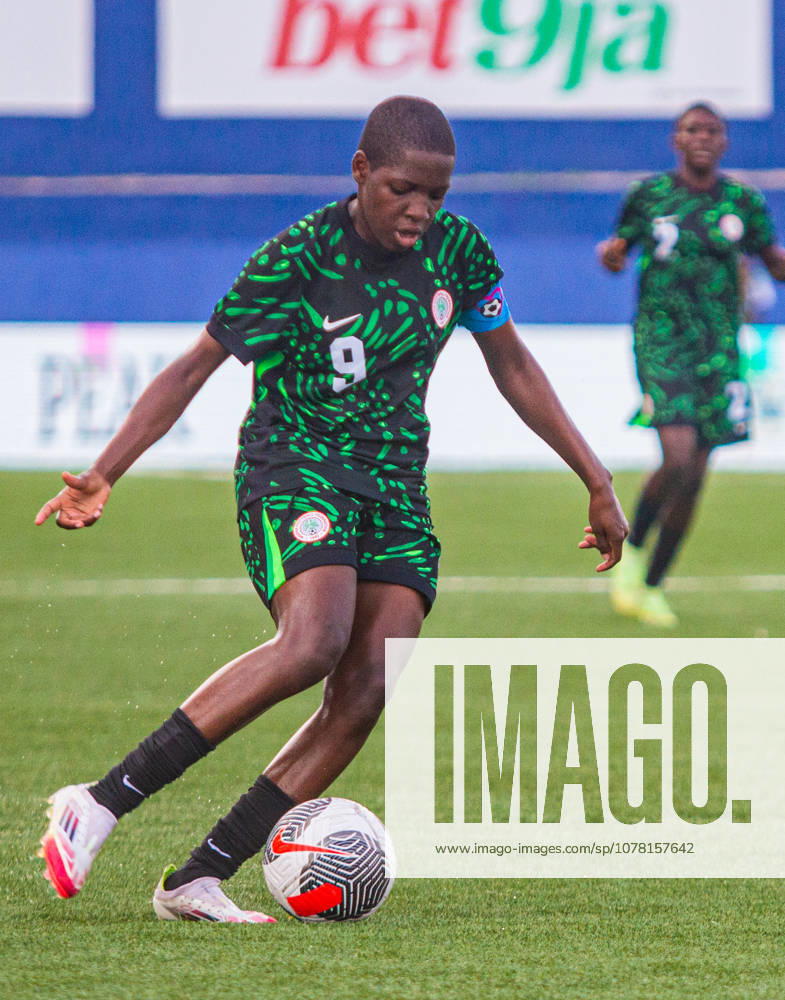 Nigeria v Guinea - 2026 FIFA U-17 Women s World Cup Qualifier Chidera Harmony Chidi, captain of Nigeria s U-17 women s national team, Nationalteam controls the ball during their 6-0 (11-0 aggregate) victory over Guinea U-17 in the second leg of the 2026 FIFA U-17 Women s World Cup Qualifier at Remo Stadium in Ikenne, Ogun State, Nigeria, on May 31, 2026. The victory advances Nigeria to the final round of the qualifiers for the 2026 FIFA U-17 Women s World Cup in Morocco. Ikenne Nigeria