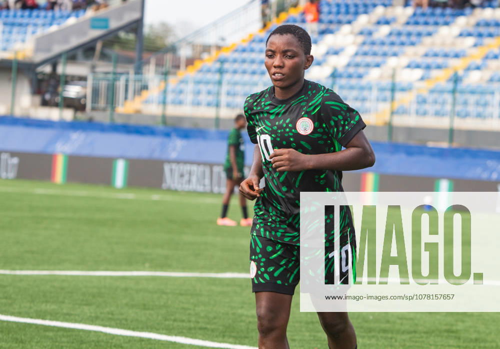 Nigeria v Guinea - 2026 FIFA U-17 Women s World Cup Qualifier Favour Chiamaka Nkwocha of Nigeria s U-17 women s national team, Nationalteam the Flamingos, prepares for a corner kick during their 6-0 (11-0 aggregate) victory over Guinea U-17 in the second leg of the 2026 FIFA U-17 Women s World Cup Qualifier at Remo Stadium in Ikenne, Ogun State, Nigeria, on May 31, 2026. This victory advances Nigeria to the final round of the qualifiers for the 2026 FIFA U-17 Women s World Cup in Morocco. Ikenne Nigeria