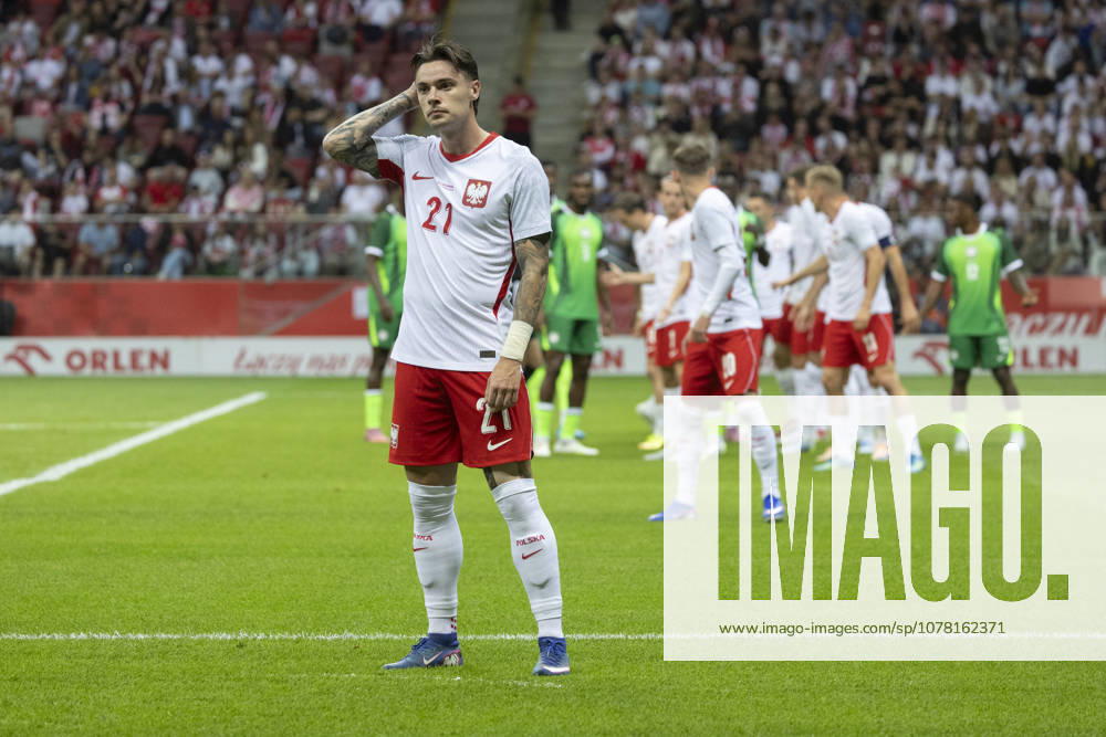 Poland - Nigeria 03.06.2026 football, Warsaw, PGE National Stadium, FIFA , friendly international game match Poland - Nigeria ( mecz towarzyski, pilka nozna, Polska - Nigeria ) image shows: Nicola Zalewski photo Katarzyna Plewczynska Fotostyk