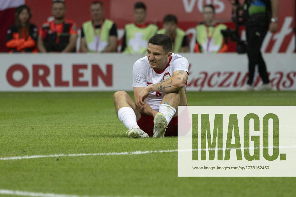 Poland - Nigeria 03.06.2026 football, Warsaw, PGE National Stadium, FIFA , friendly international game match Poland - Nigeria ( mecz towarzyski, pilka nozna, Polska - Nigeria ) image shows: Bartosz Slisz photo Katarzyna Plewczynska Fotostyk