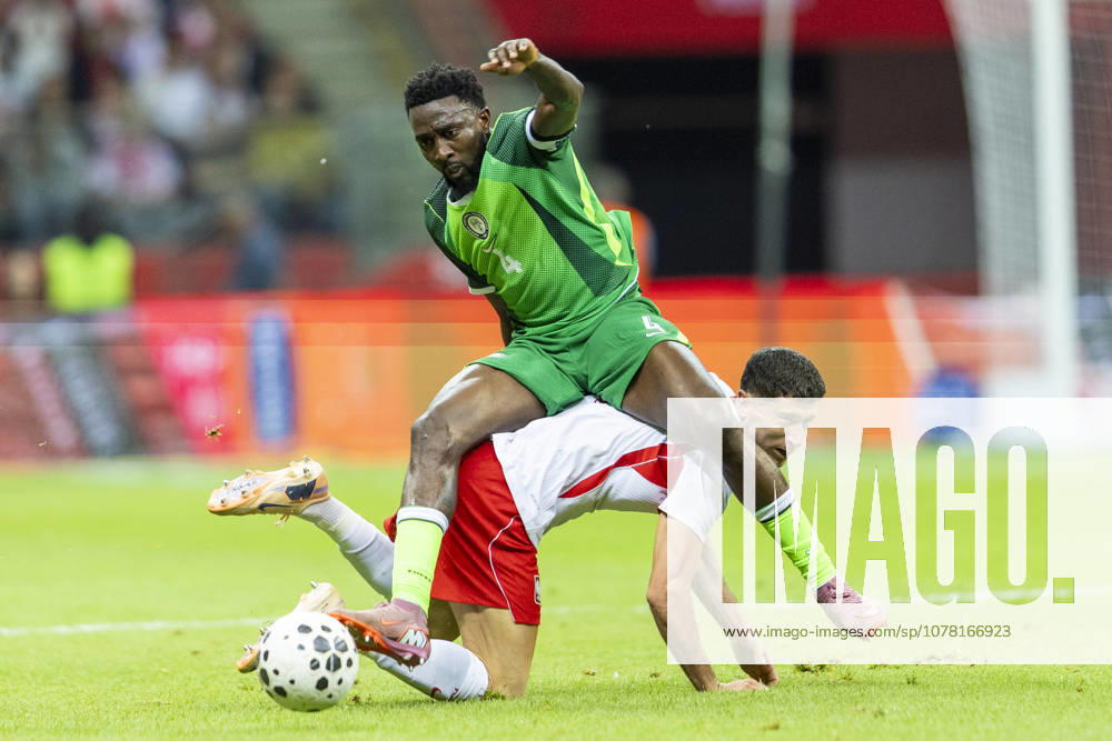 Poland v Nigeria - International Friendly, Länderspiel, Nationalmannschaft Wilfred Ndidi, Robert Lewandowski during the friendly match between Poland and Nigeria in Warsaw, Poland, on June 03, 2026 NO SALES POLAND Warsaw Poland