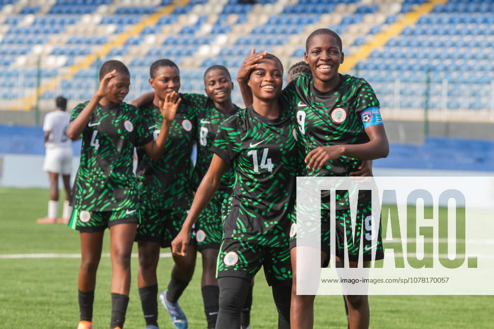 Nigeria v Guinea - 2026 FIFA U-17 Women s World Cup Qualifier Nigeria s U-17 women s national team, Nationalteam the Flamingos, celebrate their victory after defeating Guinea 6-0 (11-0 aggregate) in the second leg of the 2026 FIFA U-17 Women s World Cup Qualifier at Remo Stadium in Ikenne, Ogun State, Nigeria, on May 31, 2026. The victory advances Nigeria to the final round of the qualifiers for the 2026 FIFA U-17 Women s World Cup in Morocco. Ikenne Nigeria