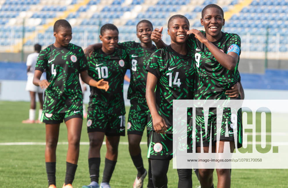 Nigeria v Guinea - 2026 FIFA U-17 Women s World Cup Qualifier Nigeria s U-17 women s national team, Nationalteam the Flamingos, celebrate their victory after defeating Guinea 6-0 (11-0 aggregate) in the second leg of the 2026 FIFA U-17 Women s World Cup Qualifier at Remo Stadium in Ikenne, Ogun State, Nigeria, on May 31, 2026. The victory advances Nigeria to the final round of the qualifiers for the 2026 FIFA U-17 Women s World Cup in Morocco. Ikenne Nigeria