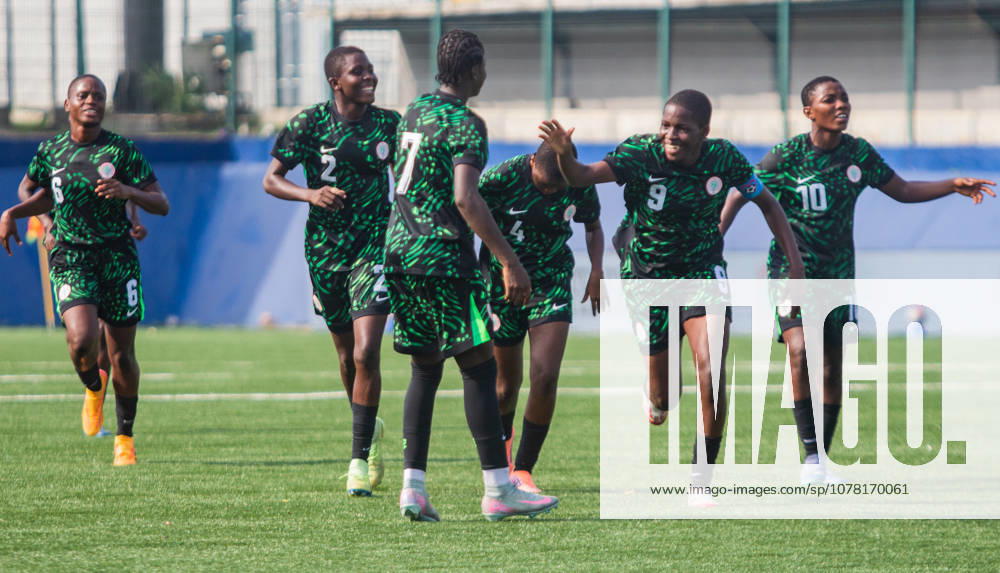 Nigeria v Guinea - 2026 FIFA U-17 Women s World Cup Qualifier Nigeria s U-17 women s national team, Nationalteam the Flamingos, celebrate their victory after defeating Guinea 6-0 (11-0 aggregate) in the second leg of the 2026 FIFA U-17 Women s World Cup Qualifier at Remo Stadium in Ikenne, Ogun State, Nigeria, on May 31, 2026. The victory advances Nigeria to the final round of the qualifiers for the 2026 FIFA U-17 Women s World Cup in Morocco. Ikenne Nigeria
