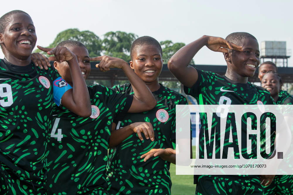 Nigeria v Guinea - 2026 FIFA U-17 Women s World Cup Qualifier Nigeria s U-17 women s national team, Nationalteam the Flamingos, celebrate their victory after defeating Guinea 6-0 (11-0 aggregate) in the second leg of the 2026 FIFA U-17 Women s World Cup Qualifier at Remo Stadium in Ikenne, Ogun State, Nigeria, on May 31, 2026. The victory advances Nigeria to the final round of the qualifiers for the 2026 FIFA U-17 Women s World Cup in Morocco. Ikenne Nigeria