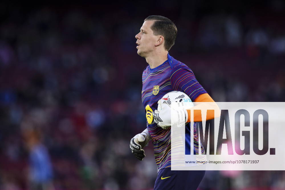 Wojciech Szczesny FC Barcelona training during the LaLiga EA Sports match between FC Barcelona and Real Betis at Estadi Olimpic Lluis Companys on May 17, 2026 in Barcelona, Spain Photo by Xavi Bonilla DeFodi Images