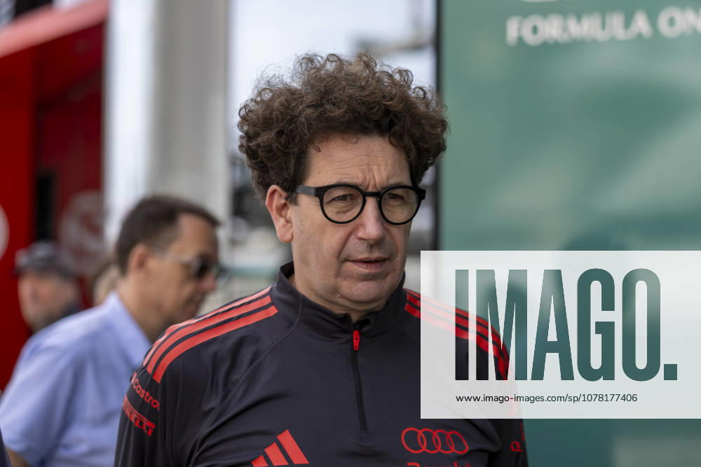 4th June 2026: Circuit de Monaco, Monaco: Formula One Monaco Grand Prix, Arrival Day; Audi Revolut F1 Team CEO and Team Principal Mattia Binotto TimxWilliams