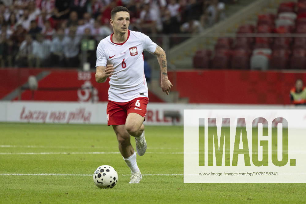 Poland - Nigeria 03.06.2026 football, Warsaw, PGE National Stadium, FIFA , friendly international game match Poland - Nigeria ( mecz towarzyski, pilka nozna, Polska - Nigeria ) image shows: Bartosz Slisz photo Katarzyna Plewczynska Fotostyk