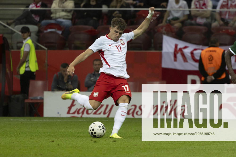 Poland - Nigeria 03.06.2026 football, Warsaw, PGE National Stadium, FIFA , friendly international game match Poland - Nigeria ( mecz towarzyski, pilka nozna, Polska - Nigeria ) image shows: Oskar Pietuszewski photo Katarzyna Plewczynska Fotostyk