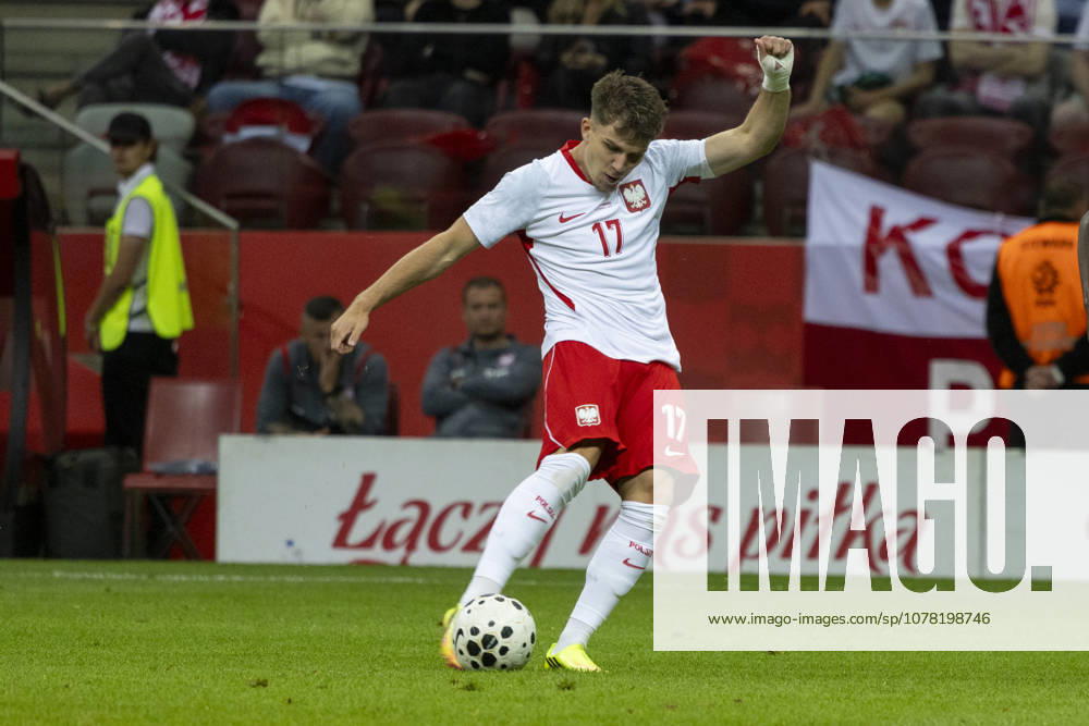 Poland - Nigeria 03.06.2026 football, Warsaw, PGE National Stadium, FIFA , friendly international game match Poland - Nigeria ( mecz towarzyski, pilka nozna, Polska - Nigeria ) image shows: Oskar Pietuszewski photo Katarzyna Plewczynska Fotostyk