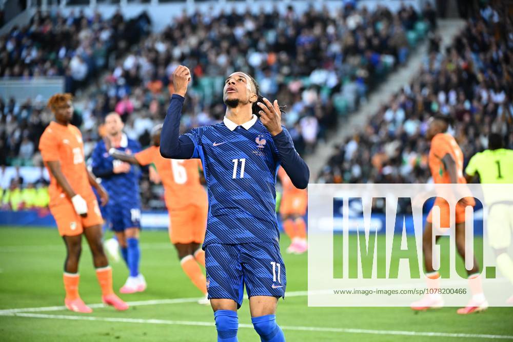 Olise michael FOOT WORLD CUP 2026 PREPARATION 2026 FRANCE COTE D IVOIRE 1 2 STADE DE LA BEAUJOIRE NANTES FRANCE 04 06 2026 LAHALLE PIERRE NANTES STADE DE LA BEAUJOIRE France GermanyxJapanxUKxFrancexBelgiumxOUT