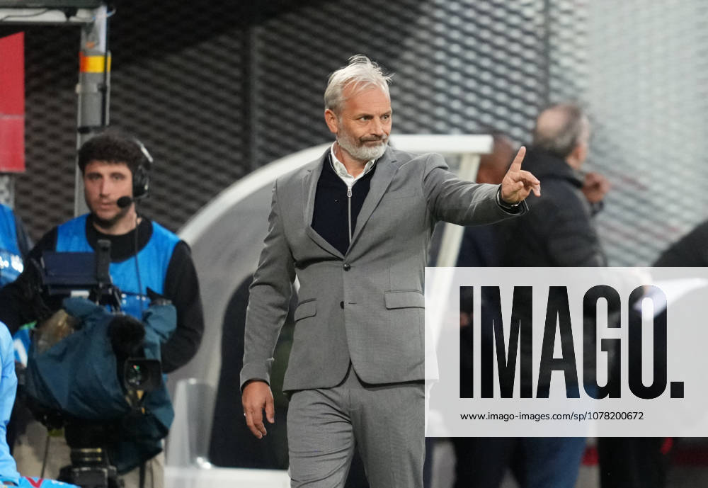 Sebastien Desabre DR Congo looks on during DR Congo and Denmark, UEFA International Friendly, Stade Maurice Dufrasne, Liege, Belgium on June 3, 2026 Thor Wegner DeFodi Images Photo by DeFodi Images