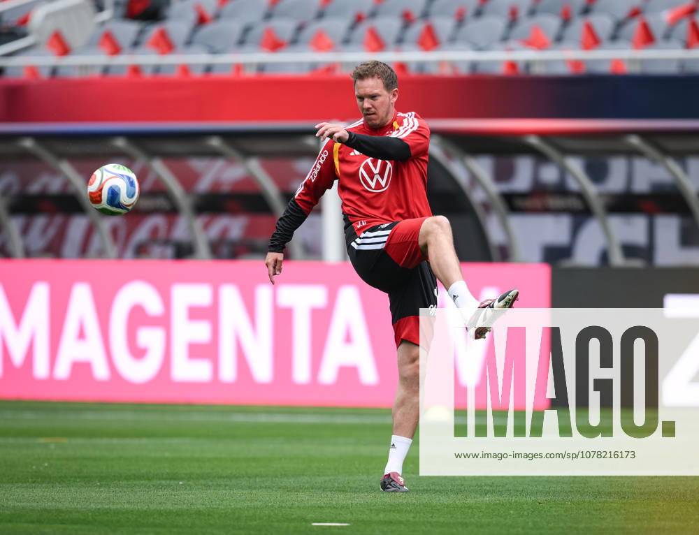 Soccer World Cup 2026 preparation Germany in Chicago 05 06 2026 Final training of the German national team at Solider Field Stadium before the test match against the USA National coach Julian Nagelsmann