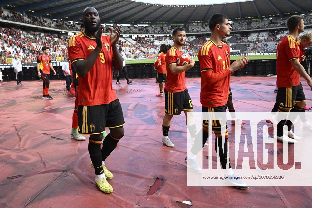 Belgium v Tunisia UEFA International Friendly, Länderspiel, Nationalmannschaft Game BRUSSELS, BELGIUM - JUNE 06 : Lukaku Romelu forward of Belgium during the pre-World Cup international friendly game match between Belgium and Tunisia in preparation of the FIFA 2026 World Cup Football Championship on June 6, 2026 in Brussels, Belgium, 06 06 2026 Brussels Belgium
