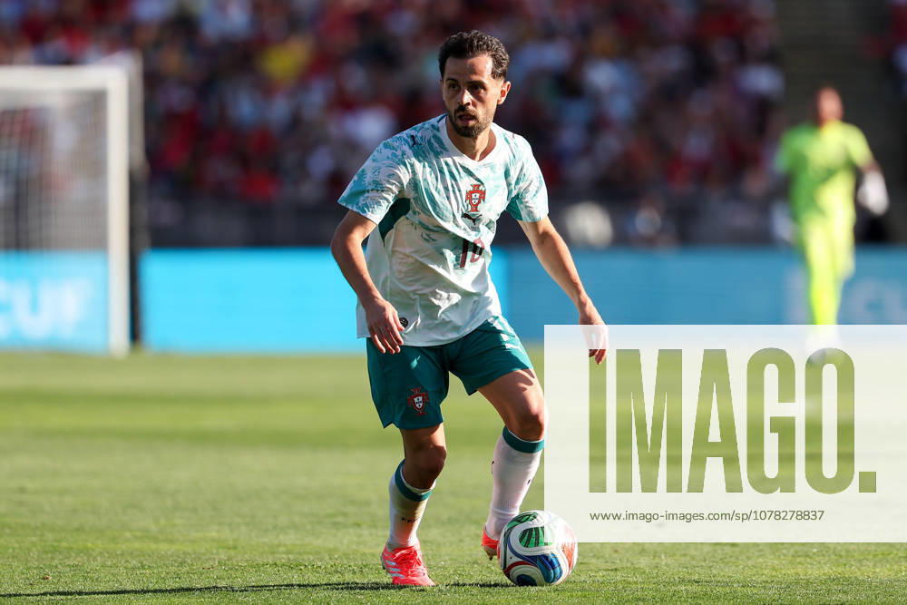 Bernardo Silva Portugal in action, with the ball during the international friendly match between Portugal and Chile at Estadio Nacional do Jamor on June 6, 2026, in Oeiras, Portugal The match serves as preparation for the 2026 FIFA World Cup in the United States
