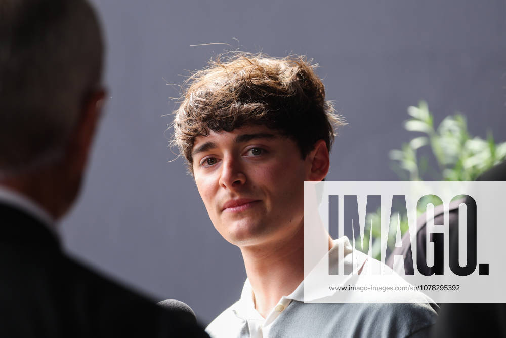 F1 Monaco Grand Prix 2026 Noah Schnapp is seen in the paddock ahead of the Formula 1 Monaco Grand Prix at the Circuit de Monaco in Monte Carlo on June 7th, 2026. Monte Carlo Monaco