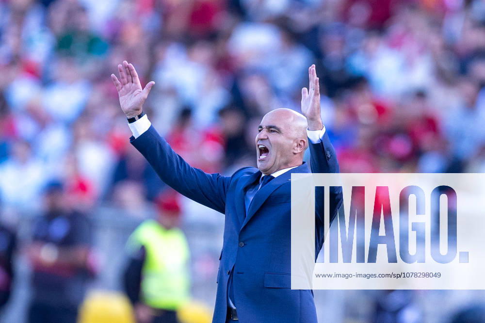 LISBOA, PORTUGAL - June 6: Roberto Martinez head coach of Portugal is seen on action during the International Friendly, Länderspiel, Nationalmannschaft match between Portugal v Chile at the Esto¡dio Nacional do Jamor on June 6, 2026 in Lisbon Portugal Oeiras Portugal - ZUMAl192 20260606_zsp_l192_045