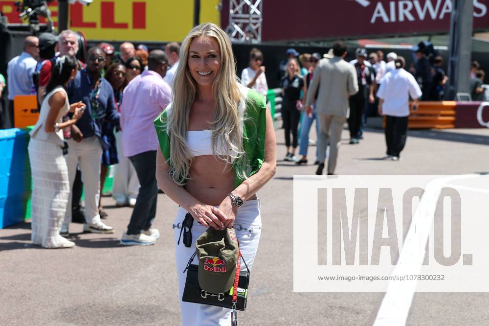 American ski racer Lindsey Vonn, Race, Monaco Grand Prix, Motorsport, Men, Formula 1, 07 06 2026 Monte Carlo Monaco MCO