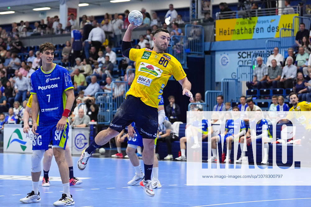 Handball, 1 HBL, VfL Gummersbach Rhein Neckar Löwen, Schwalbe Arena Jannik Kohlbacher Rhein Neckar Loewen, 80