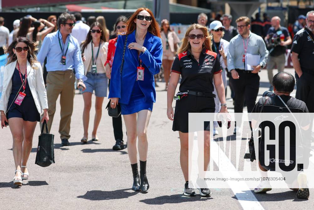 Actress Karen Gillan, Race, Monaco Grand Prix, Motorsport, Men, Formula 1, 07 06 2026 Monte Carlo Monaco MCO