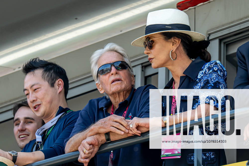 MONTE CARLO, MONACO: Michael Douglas, famous movie star, at the 2026 Formula 1 Monaco Grand Prix at the Circuit de Monaco in Monte Carlo, Monaco.