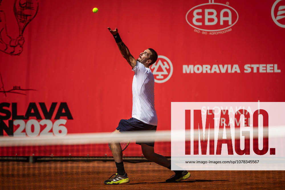 BRATISLAVA OPEN TENNIS ATP, Tennis Herren CHALLENGER Thanasi Kokkinakis (Australia) return to tennis court after injury during first round ATP Tennis Challenger tour 100 Bratislava Open match against Tomas Barrios Vera (Chile). Tennis courts Slovan Bratislava, Bratislava, Slovakia, June 08, 2026. Photo by Branislav Racko