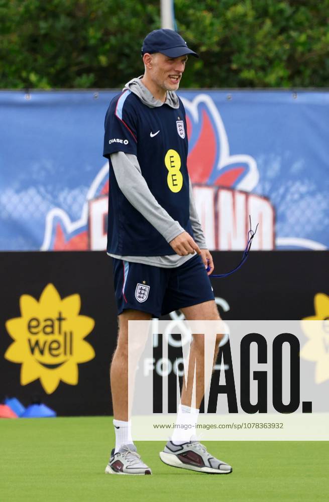 Thomas Tuchel, manager of England England Team Training, 2026 FIFA World Cup, WM, Weltmeisterschaft, Fussball Football, Palm Beach Gardens, Palm Beach, Florida, USA - 09 Jun 2026Florida Florida Blue Training Centre United States of America