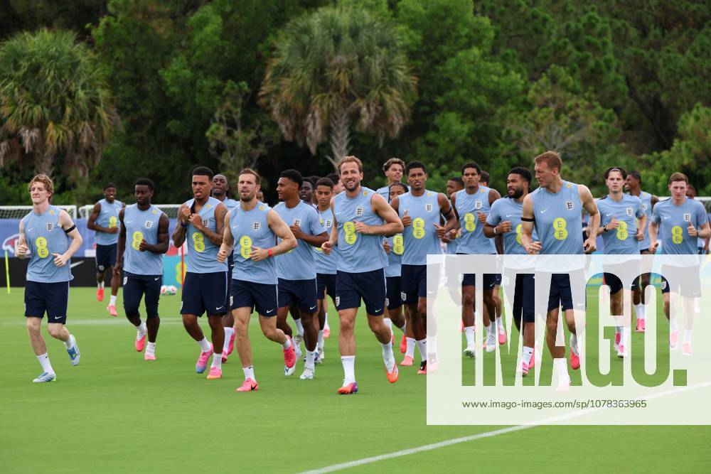 England players during a training session England Team Training, 2026 FIFA World Cup, WM, Weltmeisterschaft, Fussball Football, Palm Beach Gardens, Palm Beach, Florida, USA - 09 Jun 2026Florida Florida Blue Training Centre United States of America