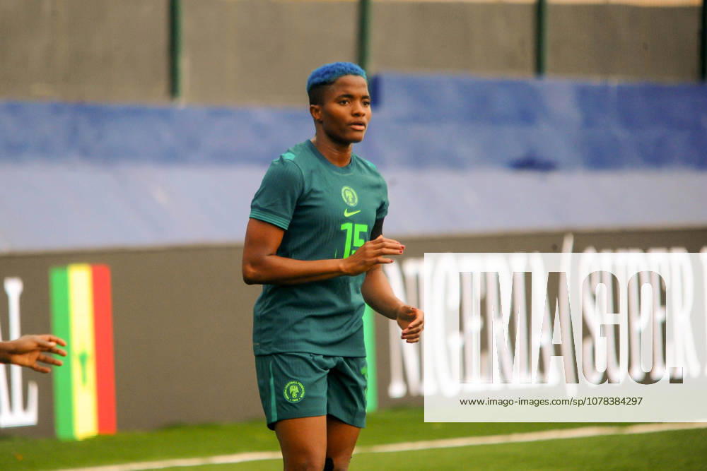 Rasheedat Ajibade, Nigeria during the International Friendly, Länderspiel, Nationalmannschaft match between Senegal and Nigeria women at Remo Stadium on June 8, 2026 in Ikenne, Nigeria. Photo by Segun Ogunfeyitimi.