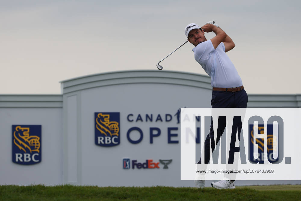 Kris Ventura of Norway tees off in round one during the RBC Canadian Open held at TPC Toronto at Osprey Valley in Caledon Ontario, Canada. CSM Caledon Canada - ZUMAc04_ 20260611_zma_c04_011
