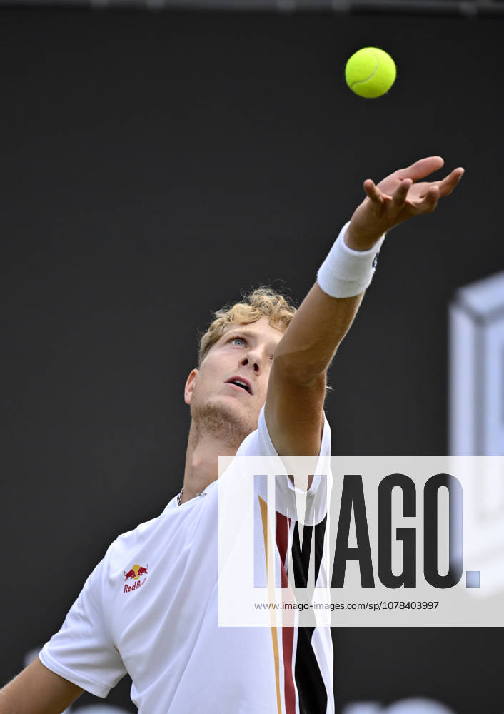 Martin Landaluce ESP Action Serve Tennis Men BOSS Open ATP 250 Stuttgart 2026 Weissenhof BOSS Open ATP 250 Stuttgart 2026