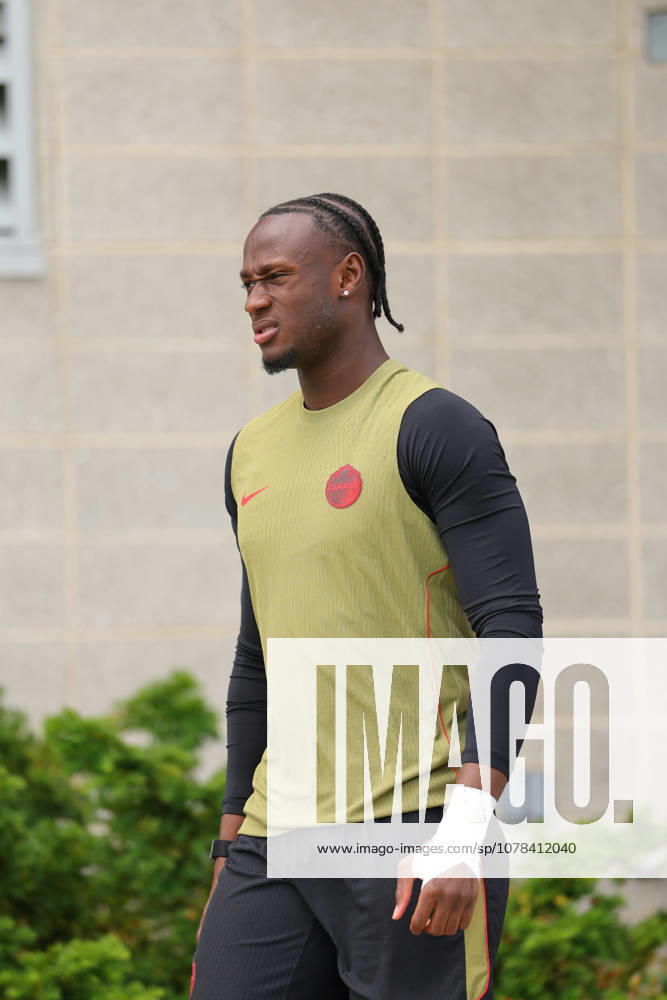 Portrait of Ismaël Koné of Canada during the training session before the 2026 FIFA World Cup, WM, Weltmeisterschaft, Fussball game between Canada and Bosnia and Herzegovina at Toronto FC Training Ground on June 11, 2026 in Toronto, Ontario, Canada