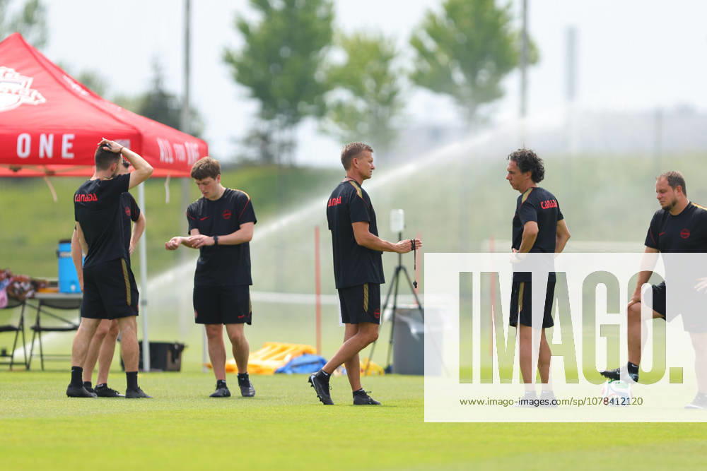 Canada head coach Jesse Marsch in action during the training session before the 2026 FIFA World Cup, WM, Weltmeisterschaft, Fussball game between Canada and Bosnia and Herzegovina at Toronto FC Training Ground on June 11, 2026 in Toronto, Ontario, Canada