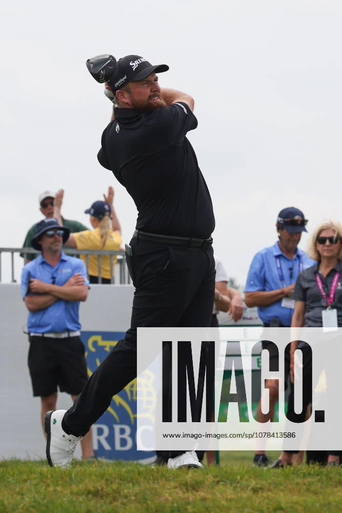 Shane Lowry of Ireland tees off during the RBC Canadian Open held at TPC Toronto at Osprey Valley in Caledon Ontario, Canada. CSM Caledon Canada - ZUMAc04_ 20260611_zma_c04_015